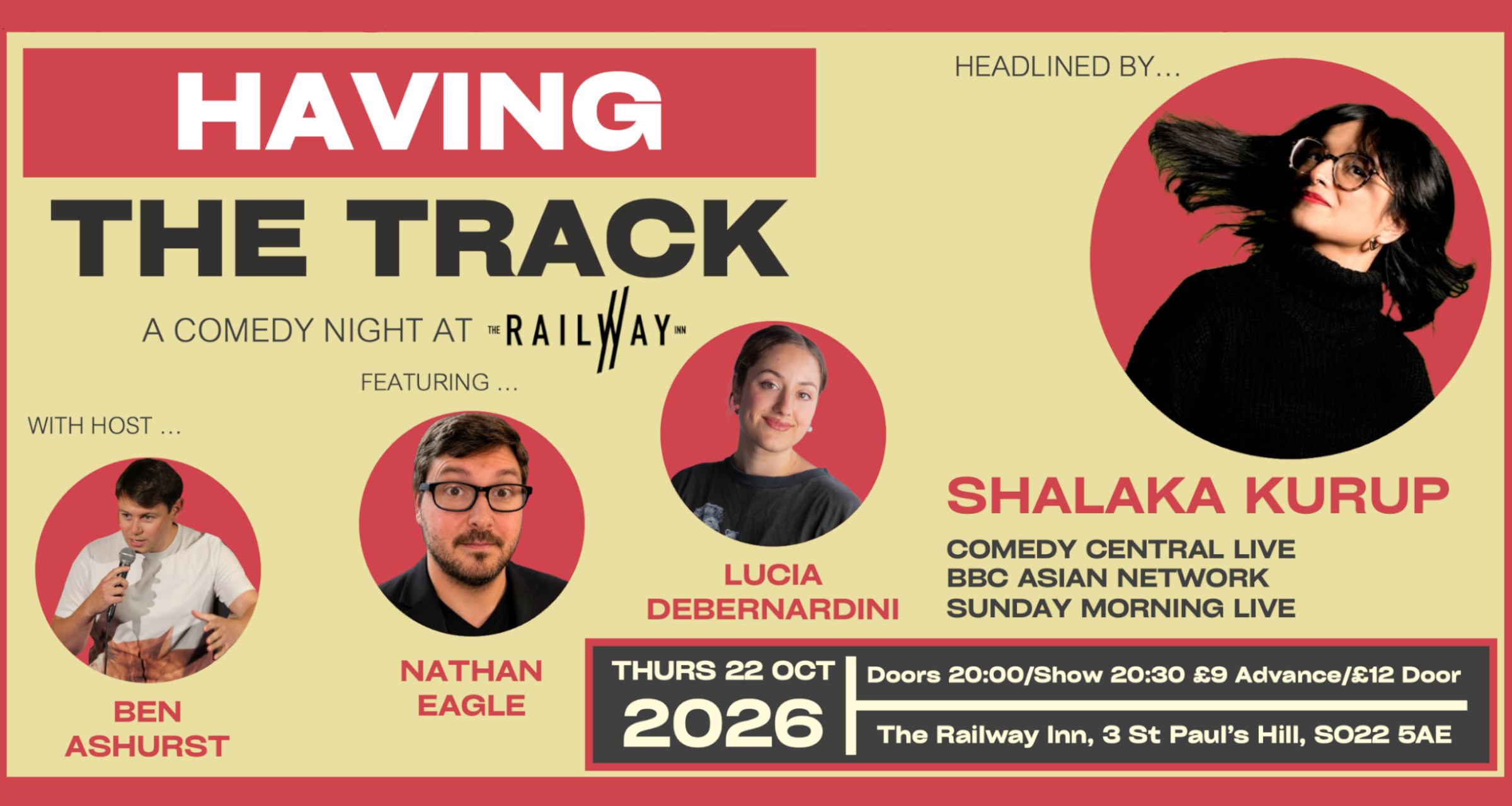 Having The Track Comedy