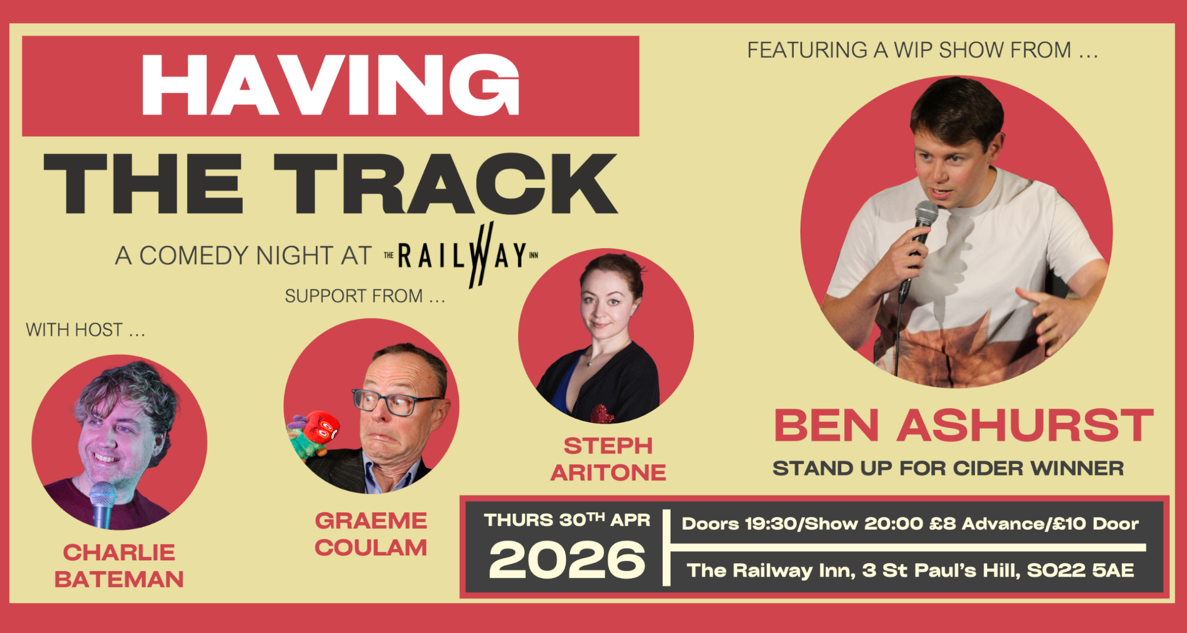 Having The Track Comedy