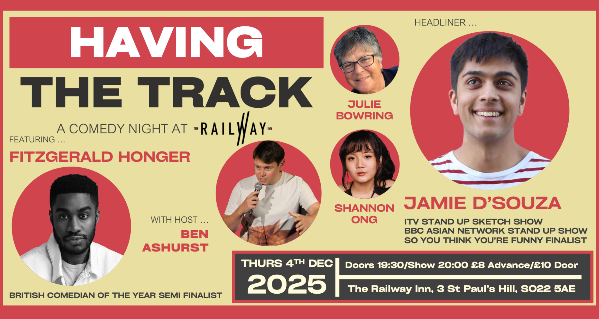 Having The Track Comedy