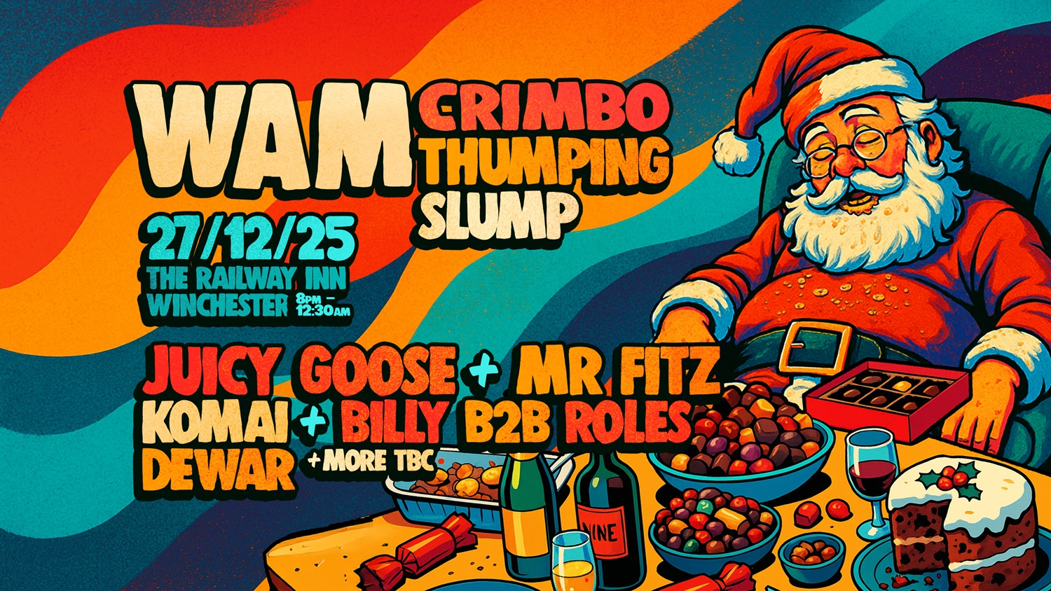 WAM DJs present Crimbo Thumping Slump