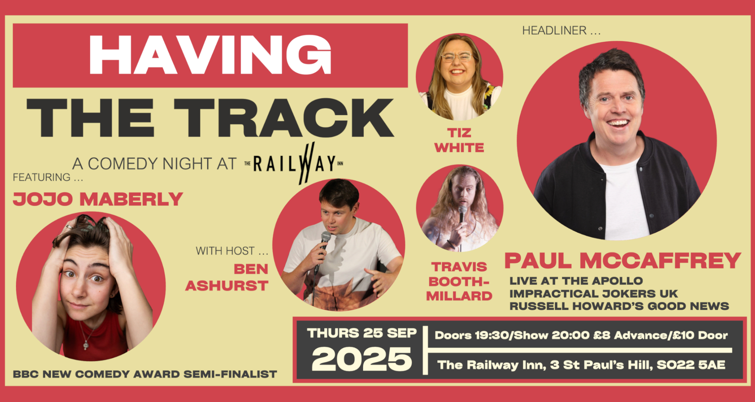 Having The Track Comedy